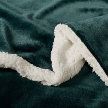Berryl Teddy Sherpa Velvet European Pillowcases (Set of 2)